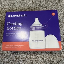 Lansinoh Feeding Bottles 5oz 3 Pack Sz S
