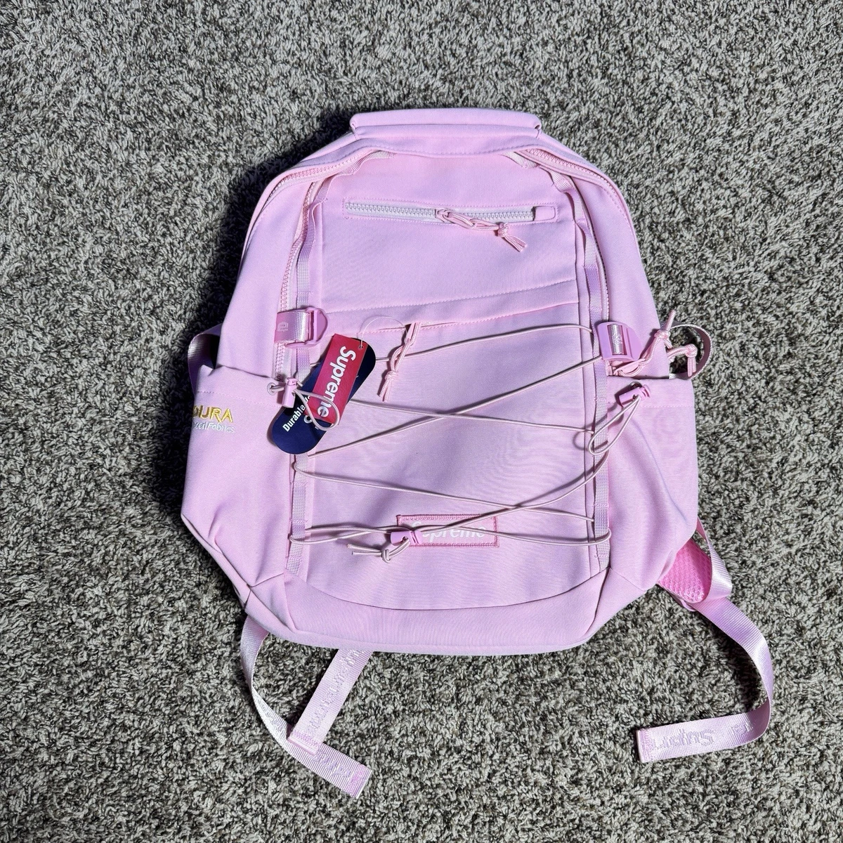 Supreme Backpack Pink Bags for Men for sale | eBay