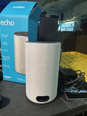 New Amazon Echo (2nd Generation) Smart Assistant - Sandstone Fabric