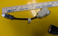 Display Port  to DVI Adapter Cable Used but in great shape LOT of 2