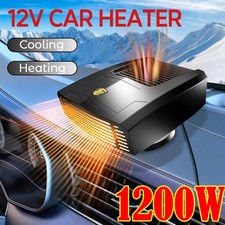12V 1200W Car Heater Fan Cooler Portable Window Defroster Demister Air Purifier