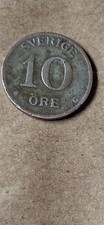 Sweden 10 ore 1928 G Gustaf V