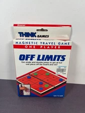 Pressman Think Games Travel Game OFF LIMITS #133 1990 NEW SEALED
