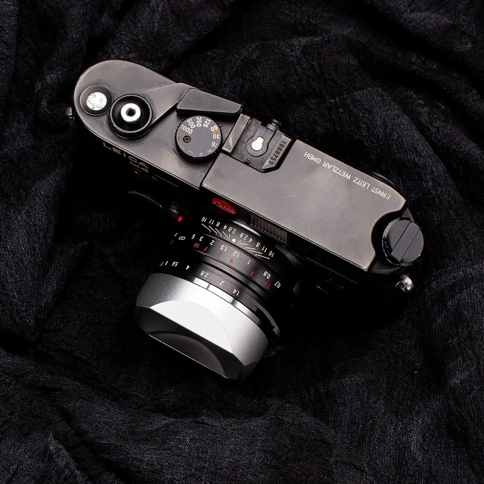 For Leica 35F2aa VM 40 1.4 VM 50 1.5 Bayonet Metal Lens Hood without Cap LH-6 - Image 2 of 4