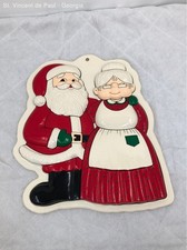 Christmas Plastic Flat Back Mold Form Vintage...