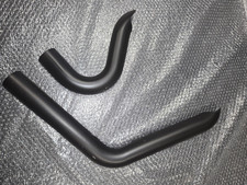 Original Harely-Davidson Hitzeschutzblech SET Krümmer schwarz Fat Boy 65400452