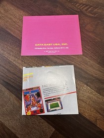 Kid Niki: Radical Ninja Ninentdo NES Authentic Complete CIB with Box & Manual