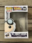 Funko POP Box Only Movies #50 Doc Brown Back To The Future Empty Replacement