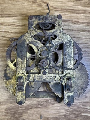 Antique Seth Thomas Time & Strike Movement For Restoration