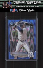 2025 Bowman BCP-71 Richard Matic Chrome Prospects Blue RayWave #/150