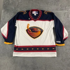 Atlanta Thrashers Jersey Adult Extra Large CCM NHL Hockey Embroidered Snyder 37