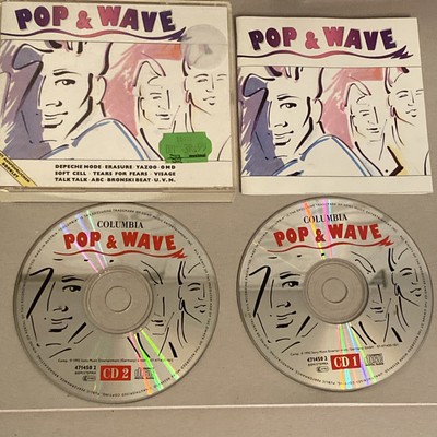2 CD POP & WAVE 1 - The Hits Of The 80's  36 Songs Depeche Mode Duran Soft Cell