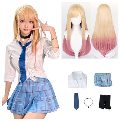 Anime My Dress-Up Darling Marin Kitagawa Halloween Cosplay School Uniform Skirt