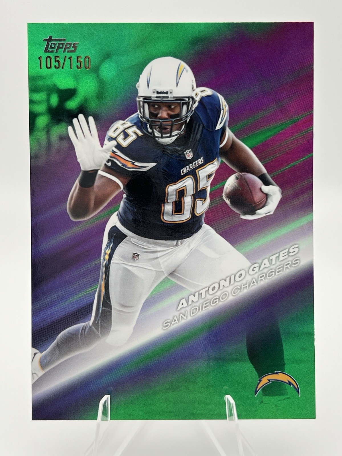 Topps Antonio Gates San Diego Chargers Greats of the Game GOTG-28 105/150