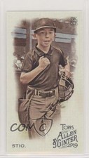2019 Topps Allen & Ginter Mini Allen & Ginter Logo Back Vincent Stio #156 0b0
