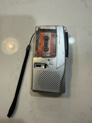 jWIN JX-R26 Voice Activated Micro Cassette Recorder WITH Cassette  (UNTESTED )