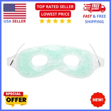 Beaded Gel Eye Mask – Hot & Cold Therapy for Puffy Eyes, Migraine Relief