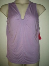 IVY & ANNABELLE Intimates PAJAMA TOP L Lilac NEW $22 Large NWT Sleeveless