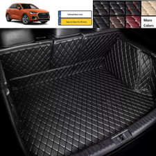 Custom Fit Anti-Dirt PU Leather Full Coverage Boot Liner for Audi Q3 2011-on SUV