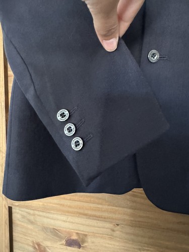 Burberry Blazer Suits girl 10Y 138cm kids blue wool - Picture 8 of 11