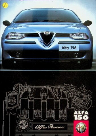 293907) Alfa Romeo 156 Prospekt 12/1998 - Bild 1 von 1
