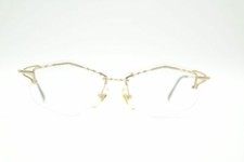 Vintage Kriebel 5745 Gold Half-Rim Glasses Eyeglass Frame NOS