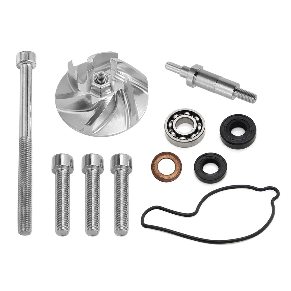 For 2002-2008 Honda CRF450R Water Pump Impeller Billet Shaft Complete Redo Kit - Image 2 of 4