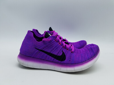 Nike Free RN Flyknit Women's Size Running Shoes Hyper Violet