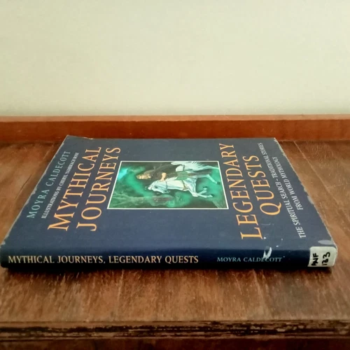 Mythical Journeys Legendary Quests Moyra Caldecott Hardcover Exlibrary mythology - Picture 3 of 9