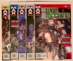 Details About Us War Machine 1 2 3 4 5 Marvel Max Comic 2001 Vfnm