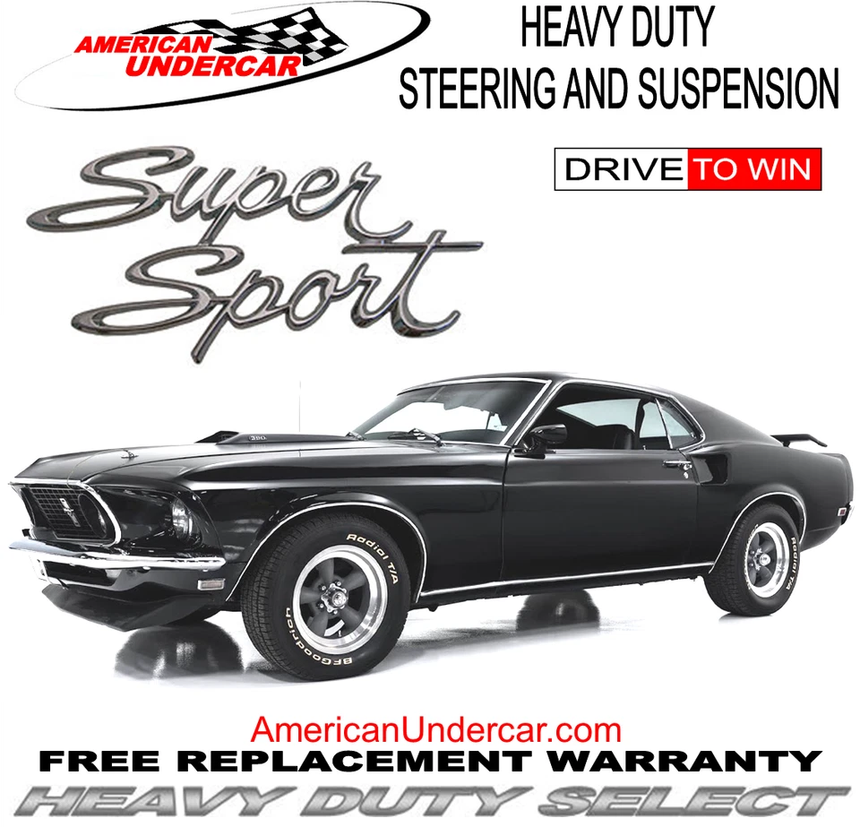 Kit de dirección de enlace central de rótula brazo loca barra de amarre HD Chevrolet Impala 1973 Foto 3 de 4