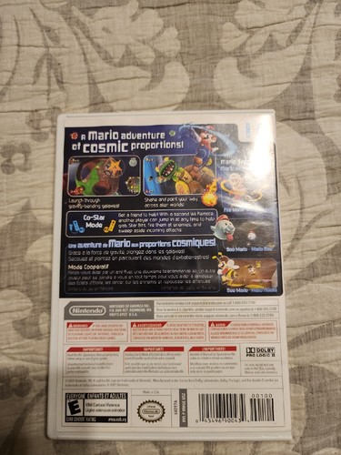 Super Mario Galaxy Complete In Good Condition, Nintendo Wii Video Game System. - Picture 3 of 4