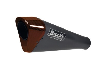 A*h様 Brock's Performance Penta-Carbon Brock Performance Single Penta-Carbon Full Exhaust 20-25 Kawasaki