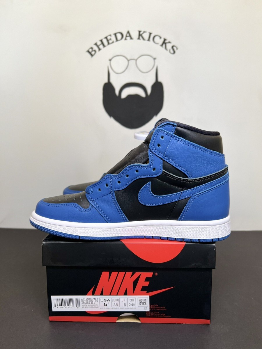 Nike Air Jordan 1 Retro High OG Size 5.5 MENS (555088-404) Dark