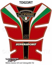 Ducati SS Supersport 1989 - 98 Red Motorcycle Tank Pad Motografix Gel Protector