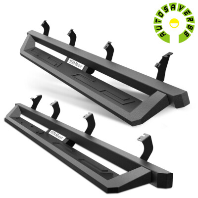 4.8'' Drop Running Boards for 22-26 Toyota Tundra CrewMax Cab Steel Side Steps