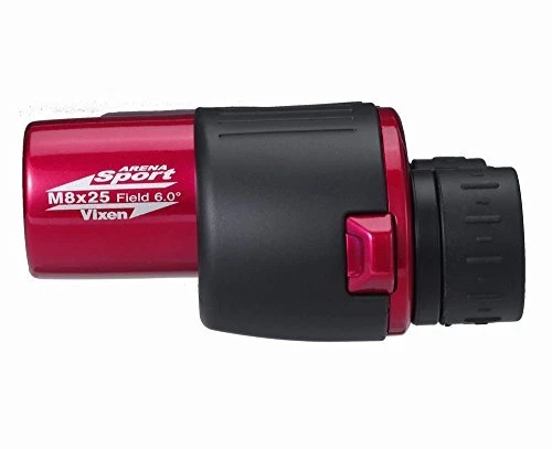 Vixen 8x binoculars Arena Sports M8 x 25 (Red) 13541-7 Metal Porro prism NEW - Image 4 of 4