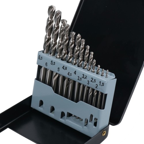 13pc HSS-G XTRA Metric Drill Bits Split Point Drills Metal Cast Iron 1.5 – 6.5mm - Picture 2 of 6