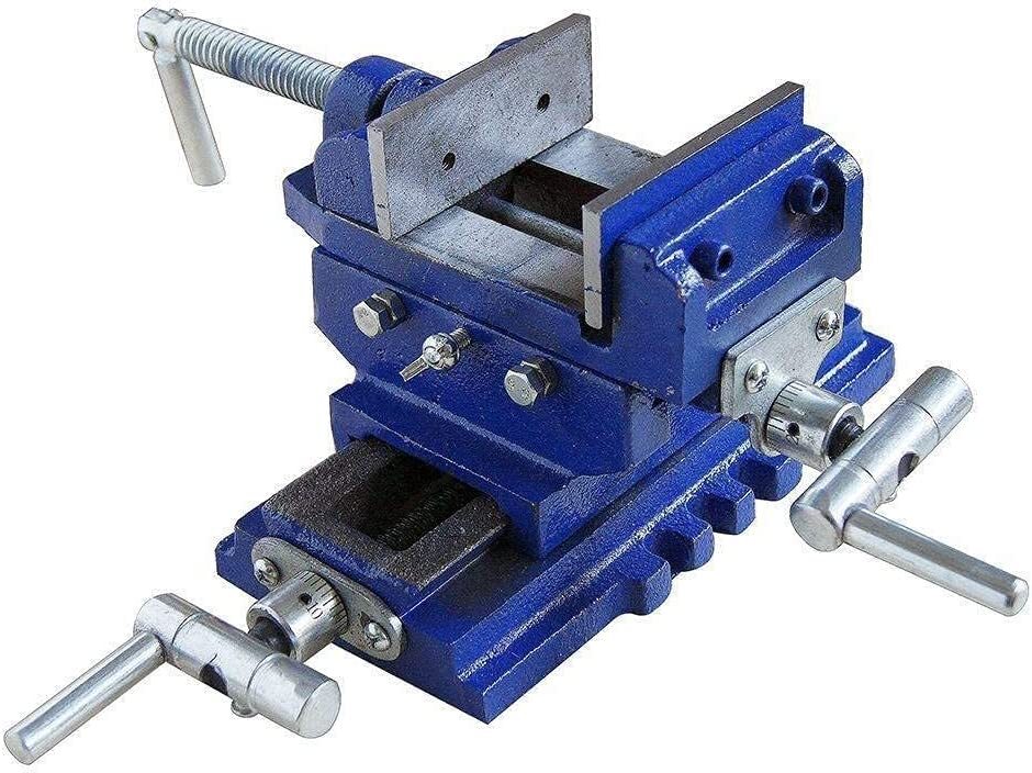 MORSA A CROCE 100 MM GANASCE TRAPANO A COLONNA DA BANCO BANCONE