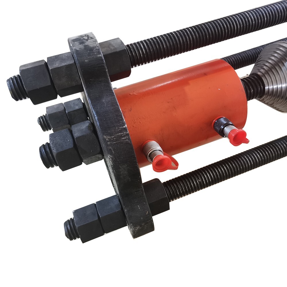 Portable Line Boring and Welding Machine + 110V 70T Hydraulic Crawler Pin Press