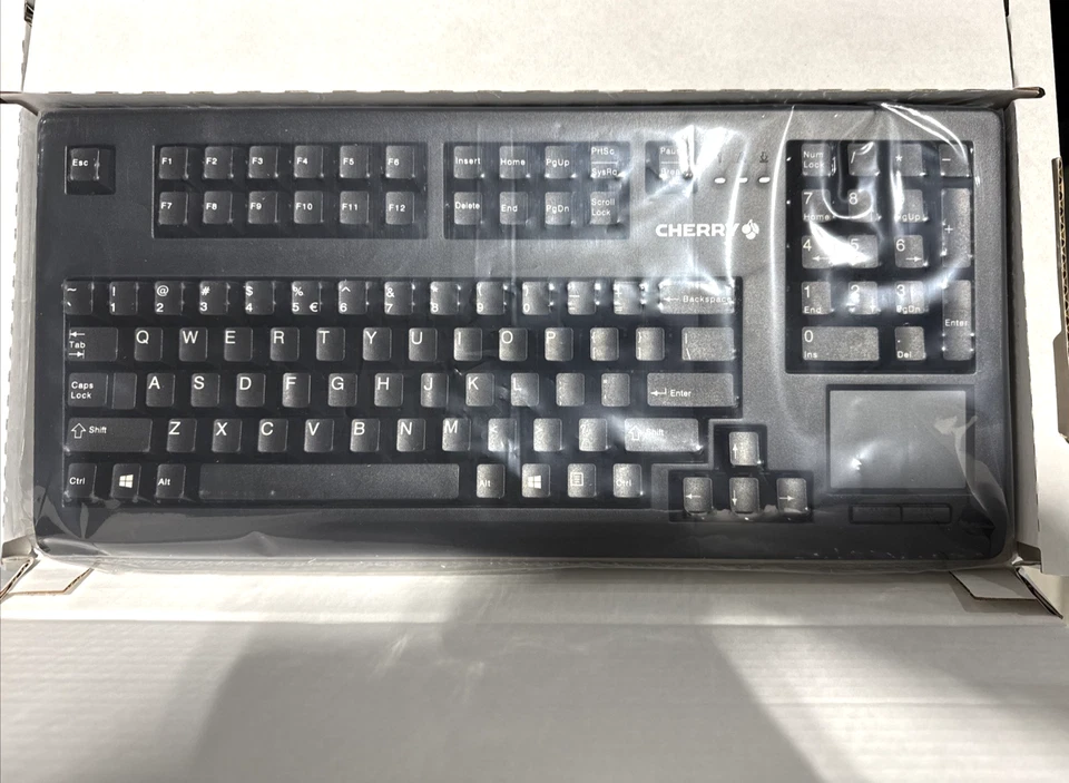 Cherry G80-11900Lumeu-2 104-Tasten USB Touchboard Mit Trackpad *NEU IN OVP* - Bild 2 von 3