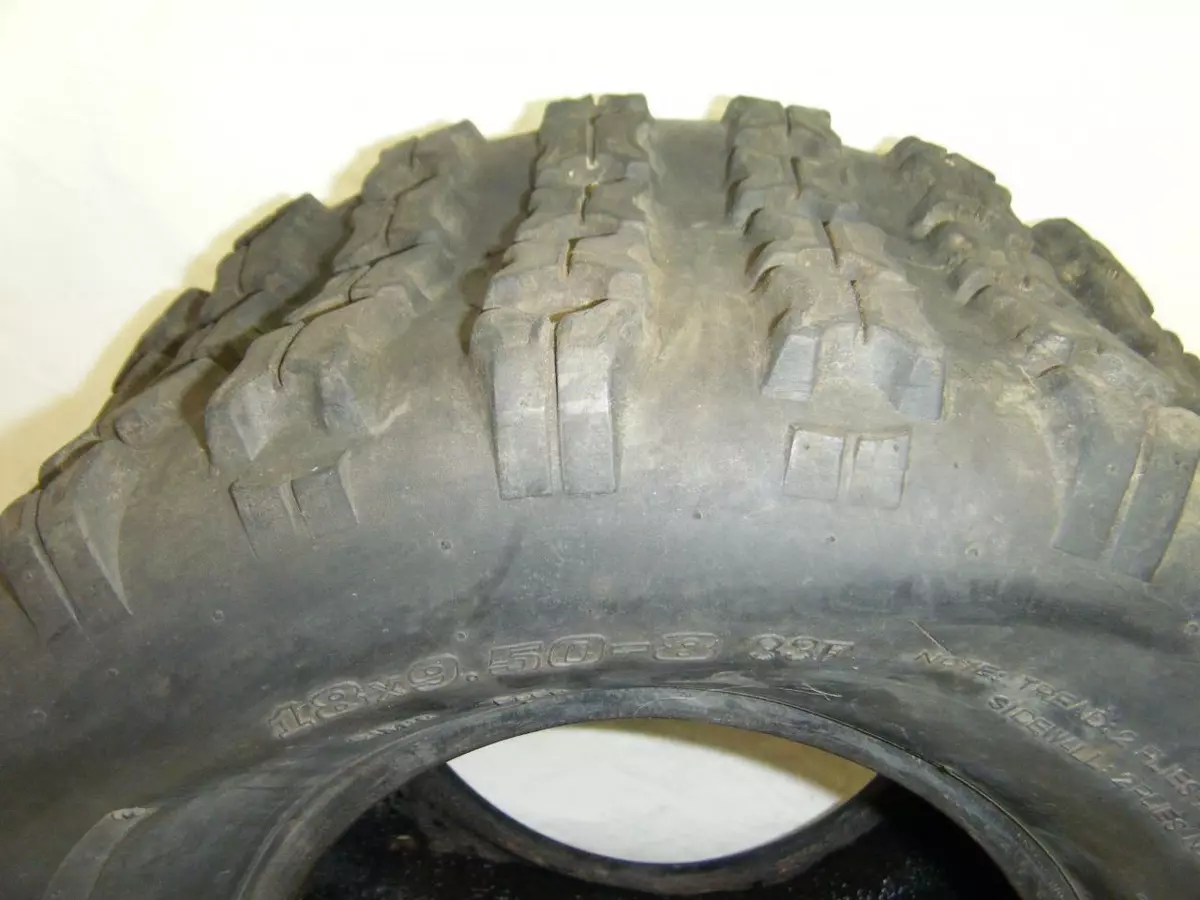 Rear Tire Wheel 18x9.50 8 Far East 4 3 Wheeler ATV Honda ATC TRX