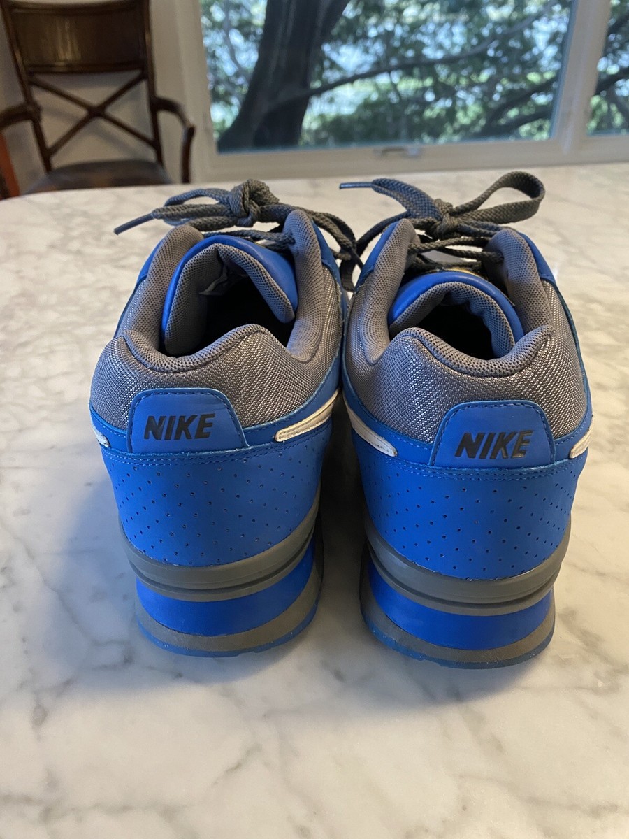 Nike Air Shoes MS78 LE Mens Size 12.5 Signal Blue Cool Gray  display picture 1