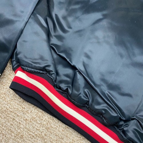 NWT Vintage Chicago Blackhawks Satin Starter Jacket Large NHL USA Bomber Button - Picture 16 of 16