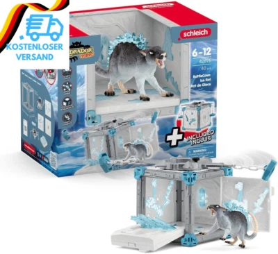 BESUCHE DEN SCHLEICH-STORE Schleich 42676 Battlecave Eisratte, Ab 7 Jahren, ELDRADOR CREATURES - Spielset,