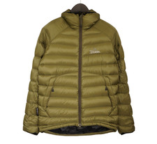 Giacca Down Verde Pertex Uomo Full Zip Traspirante Taglia XS VAP88