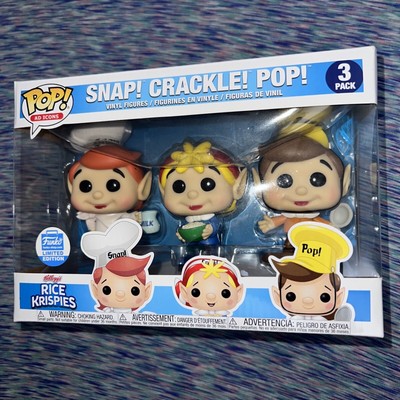 Funko Pop! Kellogg s Rice Krispies 3 Pack Snap! Crackle! Pop! Funko Shop Exclusi