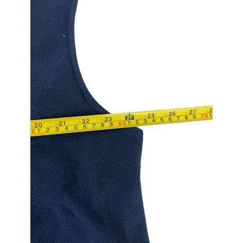 Columbia Trek Mens Vest Navy Blue XL Fleece Full Zip Embroidered Outdoor Pockets - Picture 12 of 15