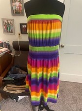 Dress women’s plus size 2x Caren sport multi colored dress