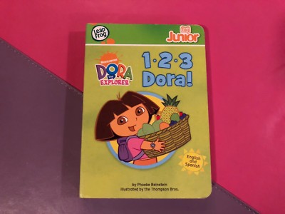 LeapFrog Tag Pen LeapReader Junior Book   DORA THE EXPLORER: 1-2-3 DORA!